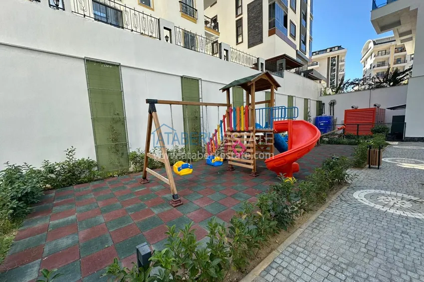 Long-term rent in Mahmutlar - furnished 1+1 apartment in a C4 resort complex 9