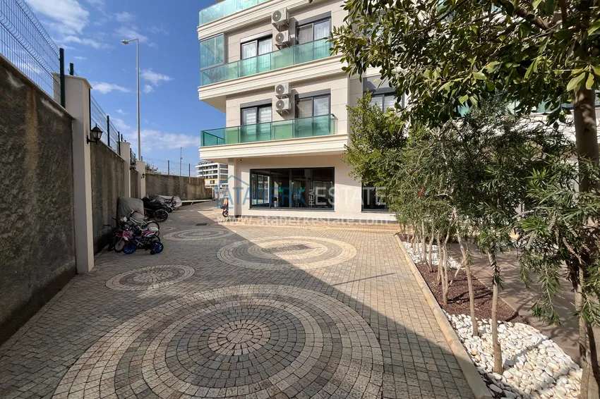 Furnished 1+1 apartment with mountain views in the Upper Oba area 9 