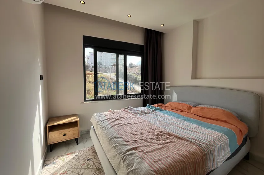 Purchase Furnished 1+1 apartment with mountain views in the Upper Oba area 9 