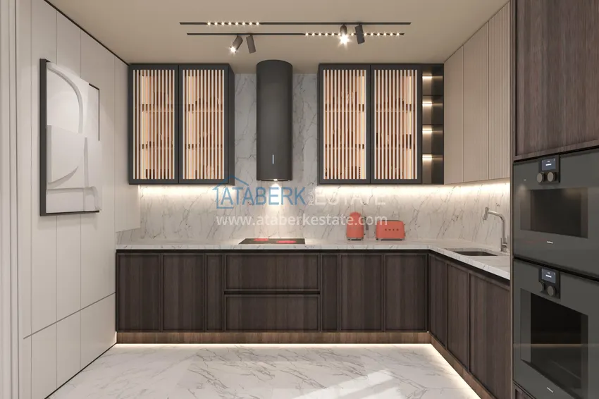 Purchase Premium apartments from a developer in Antalya — the first line in the Genclik district, Muratpasa 11