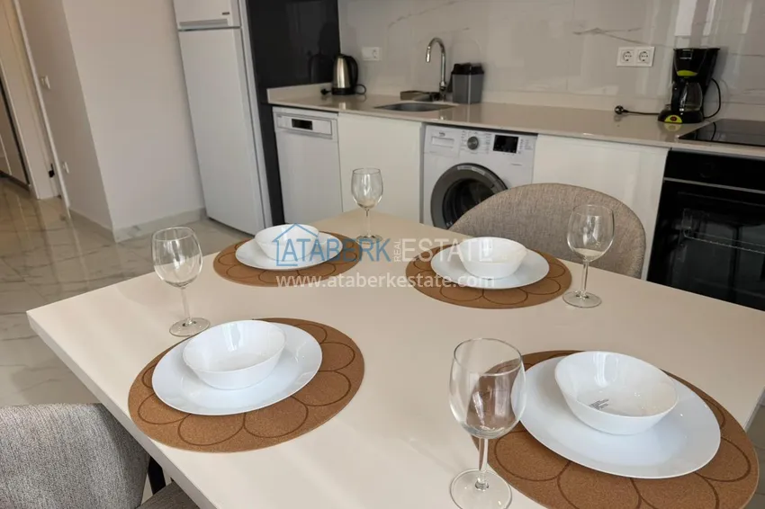 Purchase 1+1 long-term rental in the center of Alanya - 300 m to Cleopatra Beach No. 12 13