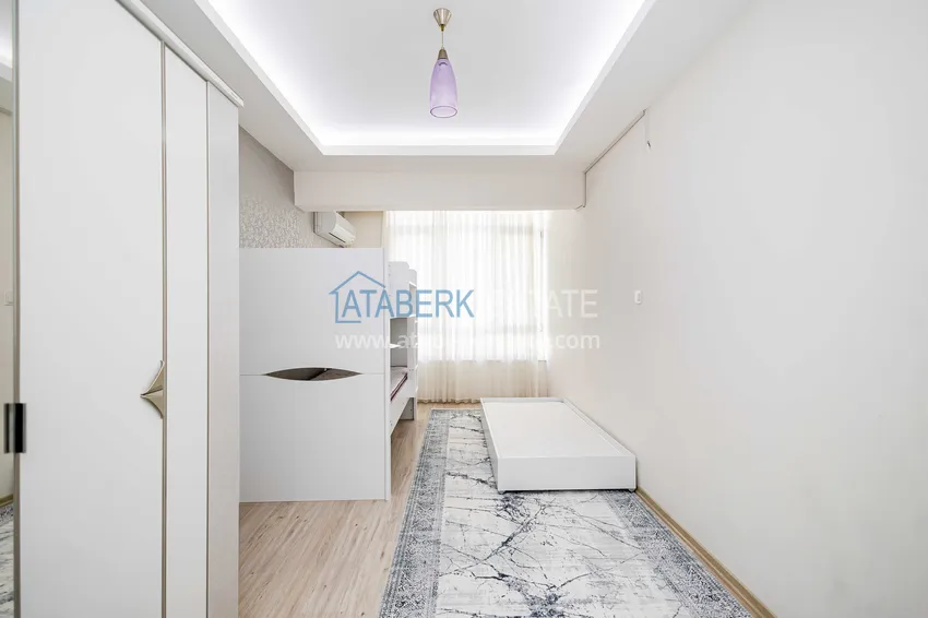 Purchase 3+1 apartment with furniture and a separate kitchen in the Oba area - 450 m from the sea 13 