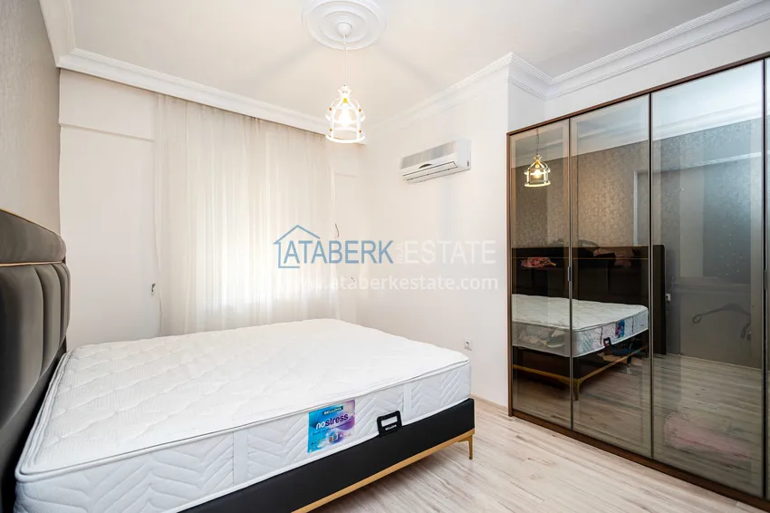 Purchase 3+1 apartment with furniture and a separate kitchen in the Oba area - 450 m from the sea 15 