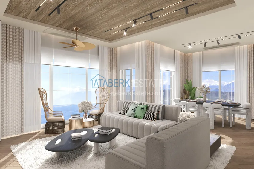 Purchase Premium apartments from a developer in Antalya — the first line in the Genclik district, Muratpasa 5