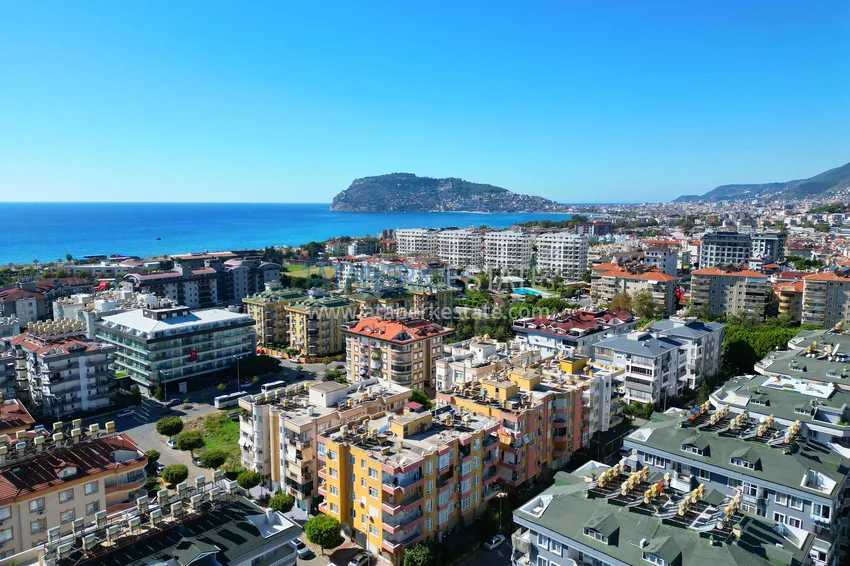 3+1 apartment with furniture and a separate kitchen in the Oba area - 450 m from the sea 5 