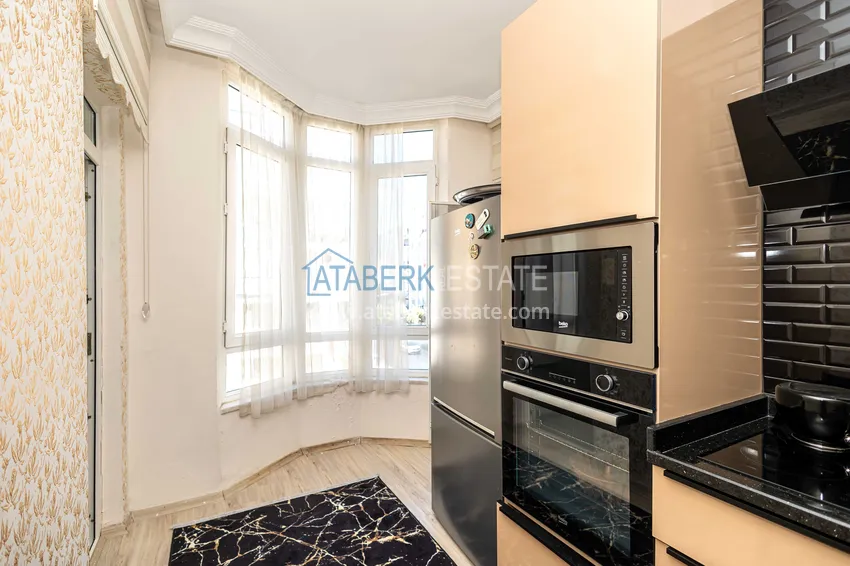 Purchase 3+1 apartment with furniture and a separate kitchen in the Oba area - 450 m from the sea 6 