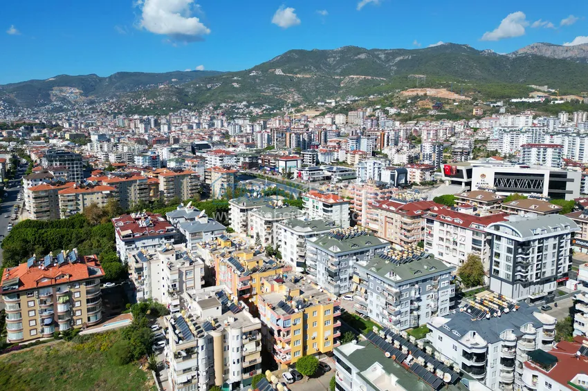 3+1 apartment with furniture and a separate kitchen in the Oba area - 450 m from the sea 9 