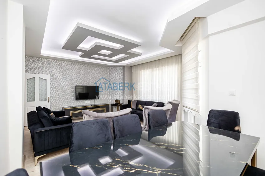 Purchase 3+1 apartment with furniture and a separate kitchen in the Oba area - 450 m from the sea 9 