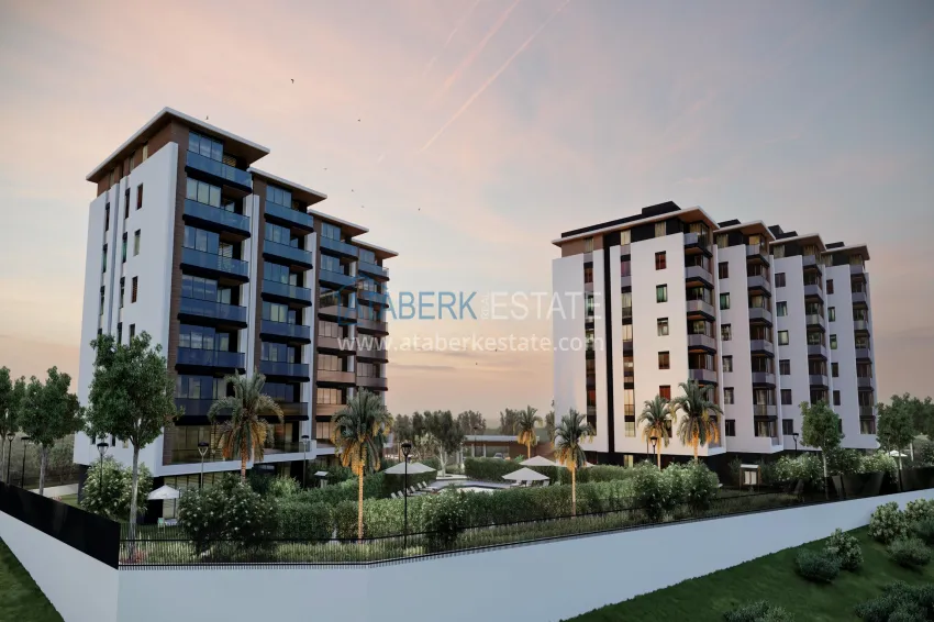 Real estate for sale in Antalya from a developer - a new project in Çankaya, Kepez 23 