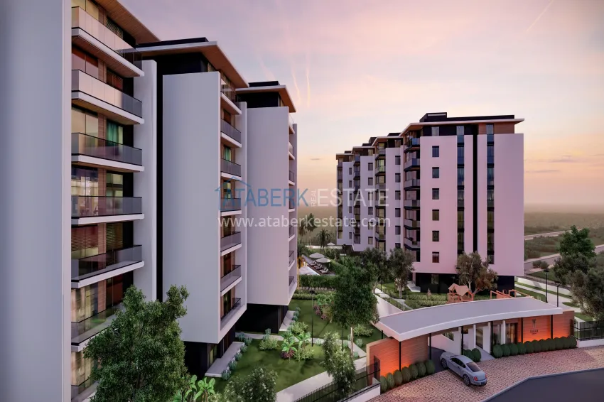 Real estate for sale in Antalya from a developer - a new project in Çankaya, Kepez 7 