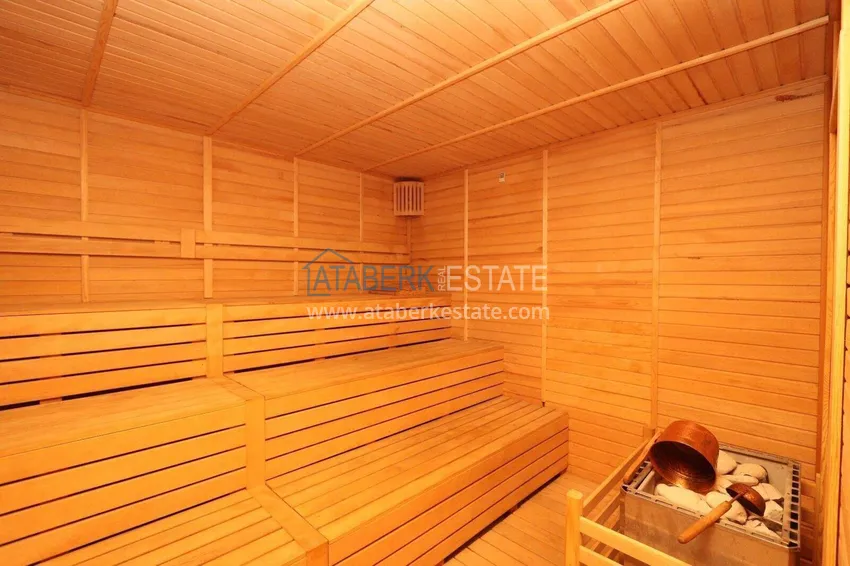 Garden duplex in Kestel - 200 m from the sea, suitable for citizenship 23 