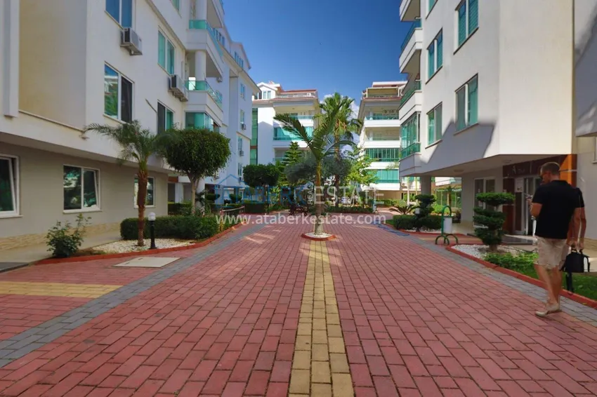 Garden duplex in Kestel - 200 m from the sea, suitable for citizenship 9 