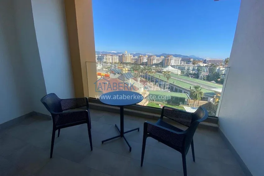 Purchase  Spacious 1+1 apartment for long-term rent in a premium resort residence — Turkler district, Alanya I52 10 