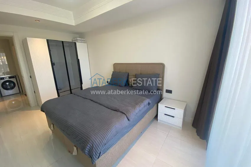 Purchase  Spacious 1+1 apartment for long-term rent in a premium resort residence — Turkler district, Alanya I52 6 