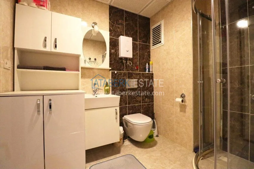 Purchase  Furnished 1+1 apartment with mountain views in Tosmur - 600 m to the waterfront 10 