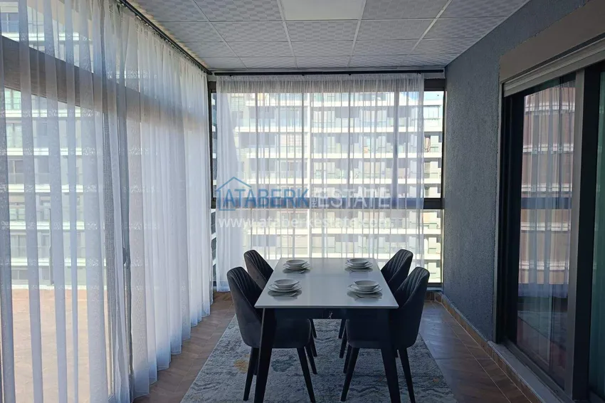 Purchase  1+1 apartment with furniture and a large terrace in Antalya Altintash - directly from the owner 11 