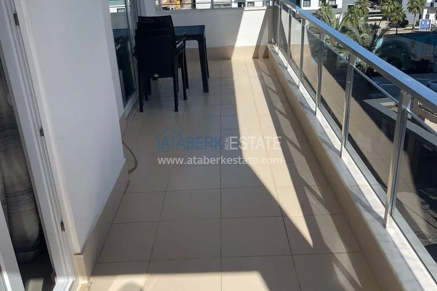 Purchase  Furnished 1+1 apartment with mountain views in Tosmur - 600 m to the waterfront 13 