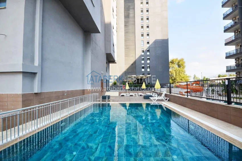 Furnished 2+1 apartment in Mahmutlar - 500 m from the sea, Saturday market area  2 