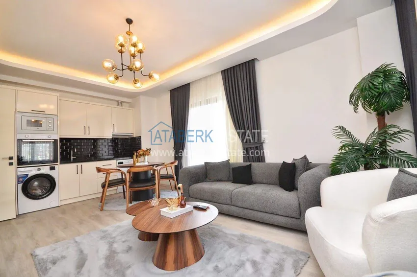 Purchase  Furnished 2+1 apartment in Mahmutlar - 500 m from the sea, Saturday market area  2 