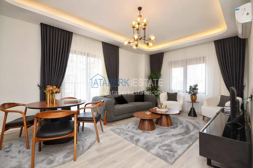 Purchase  Furnished 2+1 apartment in Mahmutlar - 500 m from the sea, Saturday market area  4 
