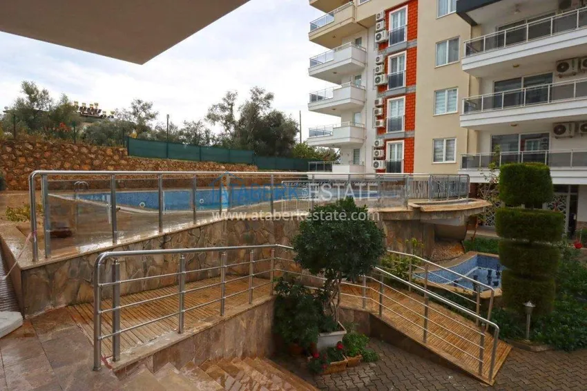 Furnished 1+1 apartment with mountain views in Tosmur - 600 m to the waterfront 5 