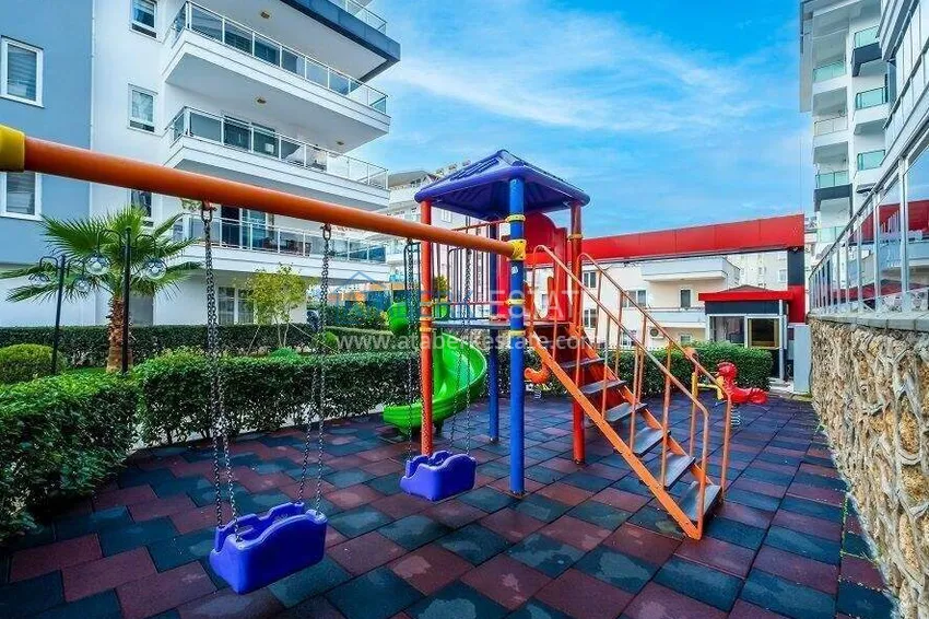 Furnished 1+1 apartment with mountain views in Tosmur - 600 m to the waterfront 7 