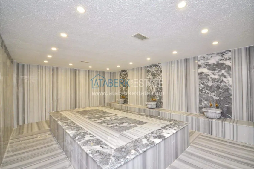 Furnished 2+1 apartment in Mahmutlar - 500 m from the sea, Saturday market area  9 