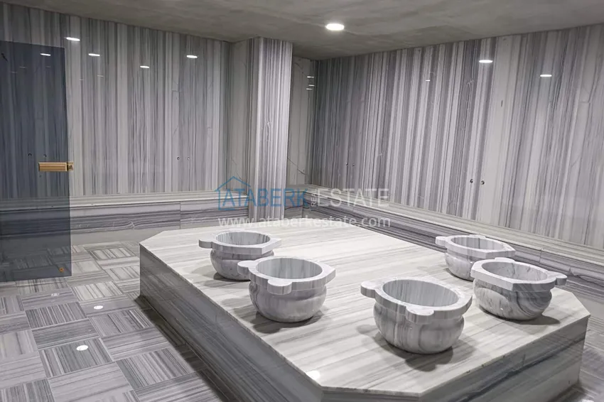 1+1 apartment with furniture and a large terrace in Antalya Altintash - directly from the owner 5 