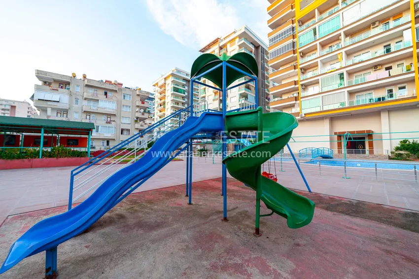 Apartment 1+1 with furniture, sea and mountain views in the center of Mahmutlar - 400 m to the beach 11 