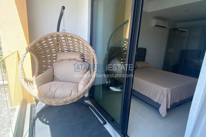 Purchase  2+1 garden duplex in Turkler, Alanya - the format of a private house in a resort residence 11 