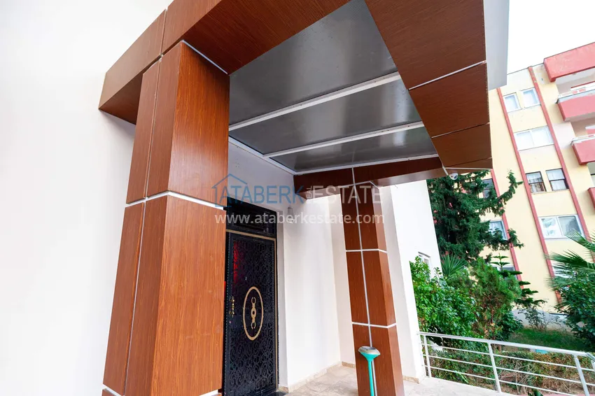 Apartment 1+1 with furniture, sea and mountain views in the center of Mahmutlar - 400 m to the beach 14 