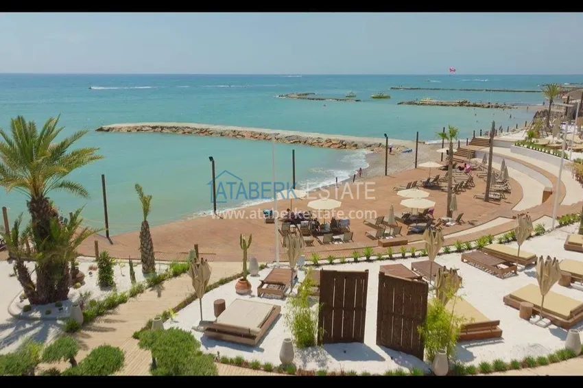 2+1 garden duplex in Turkler, Alanya - the format of a private house in a resort residence 30 