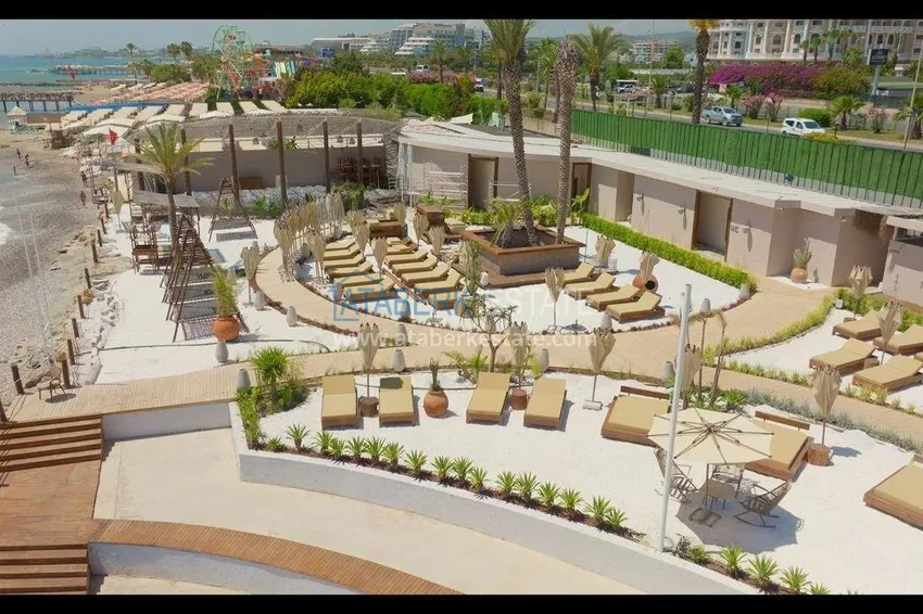 2+1 garden duplex in Turkler, Alanya - the format of a private house in a resort residence 33 