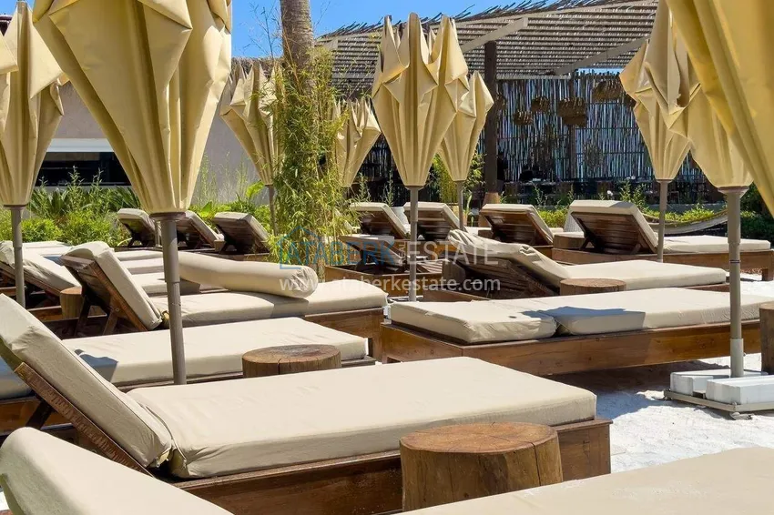 2+1 garden duplex in Turkler, Alanya - the format of a private house in a resort residence 48 