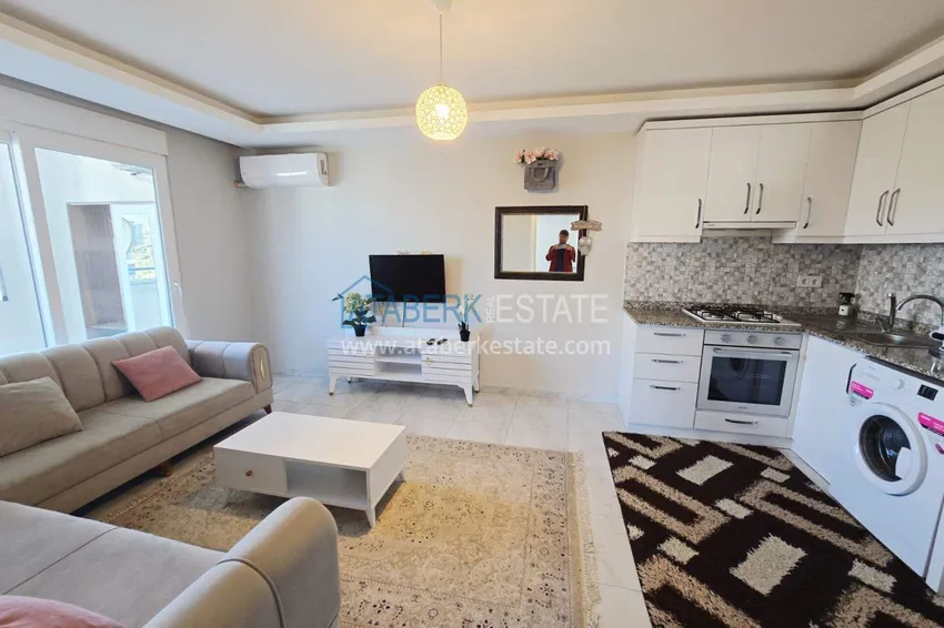 Purchase  Apartment 1+1 with furniture, sea and mountain views in the center of Mahmutlar - 400 m to the beach 3 