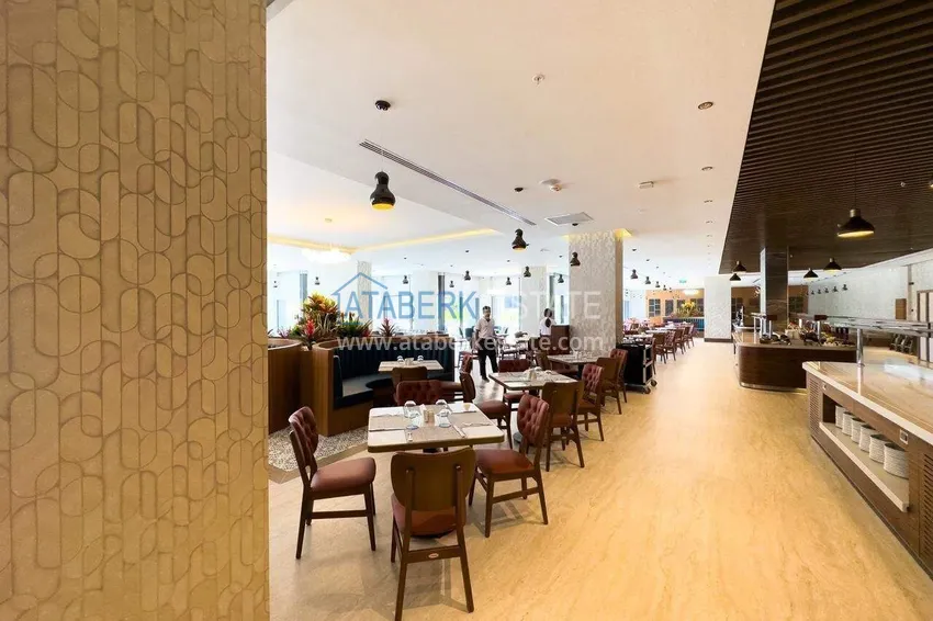 2+1 garden duplex in Turkler, Alanya - the format of a private house in a resort residence 62 