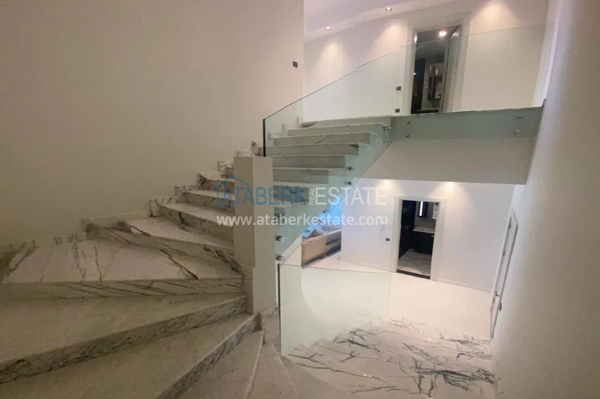 Purchase  2+1 garden duplex in Turkler, Alanya - the format of a private house in a resort residence 7 