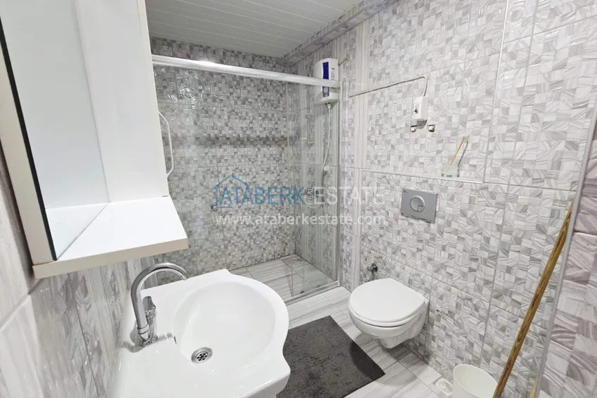 Purchase  Apartment 1+1 with furniture, sea and mountain views in the center of Mahmutlar - 400 m to the beach 7 