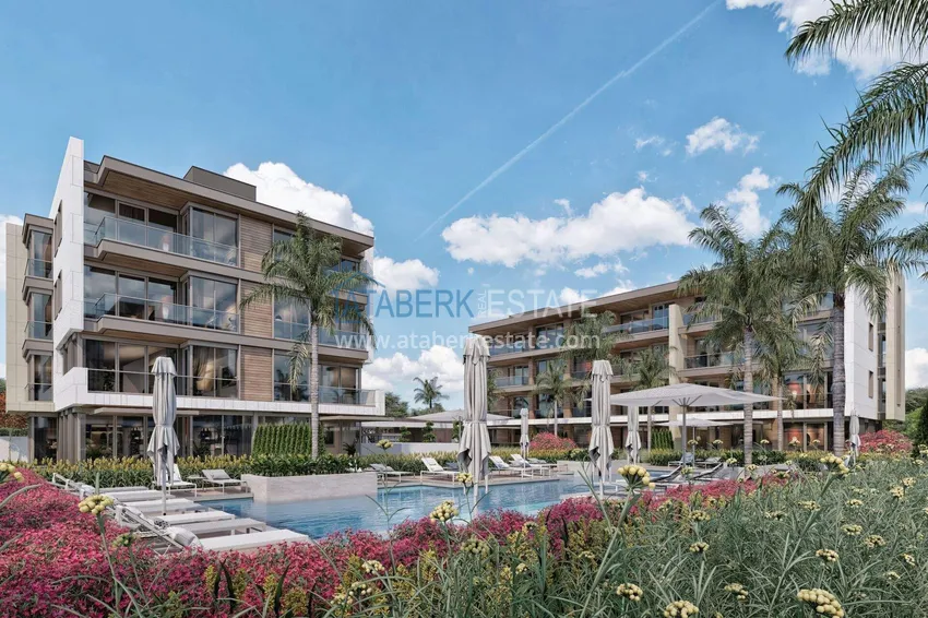 Real estate from a developer in Antalya - Boutique project in Unkali, Konyaalti  1 