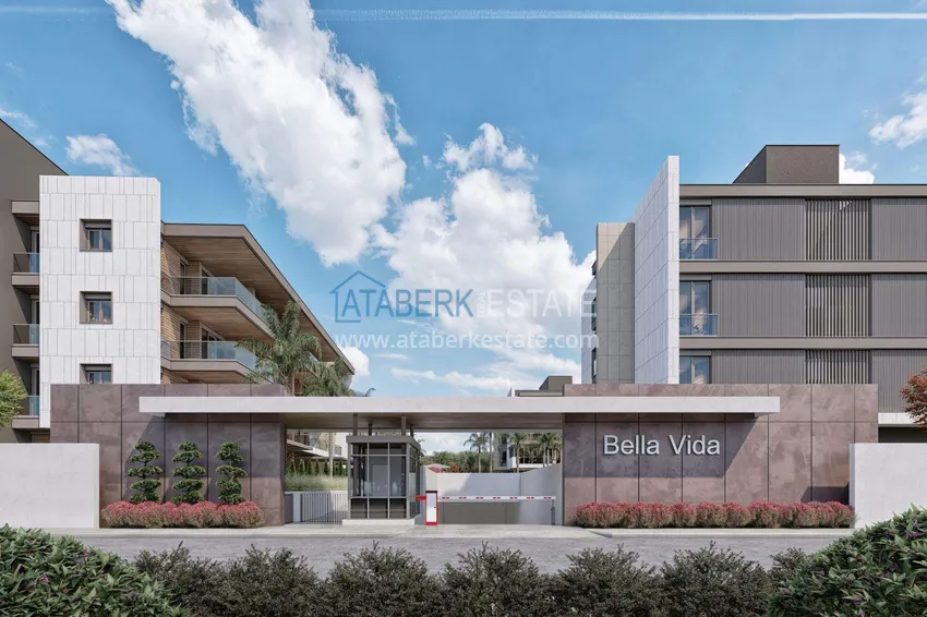 Real estate from a developer in Antalya - Boutique project in Unkali, Konyaalti  3 