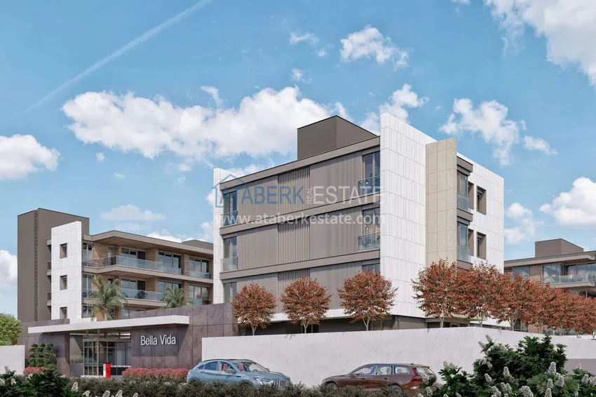 Real estate from a developer in Antalya - Boutique project in Unkali, Konyaalti  6 