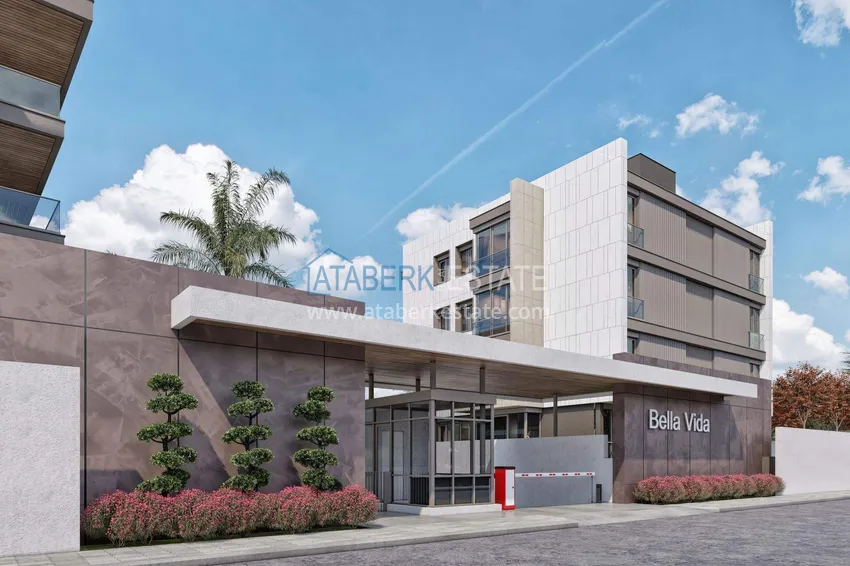 Real estate from a developer in Antalya - Boutique project in Unkali, Konyaalti  7 