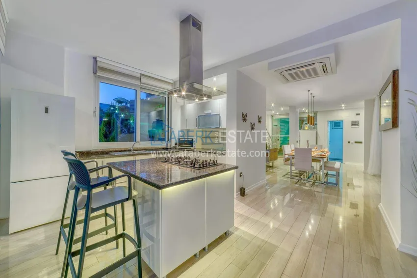 Purchase  5+1 triplex villa for citizenship and residence permit in Alanya, Bektash — furnished and with panoramic views  13 