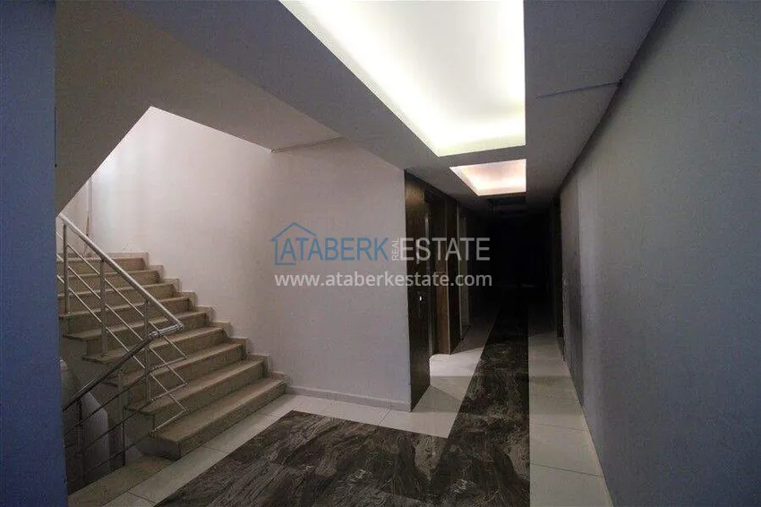 65 m2 two-room apartment in Mahmutlar — furnished and with a glazed balcony 14 