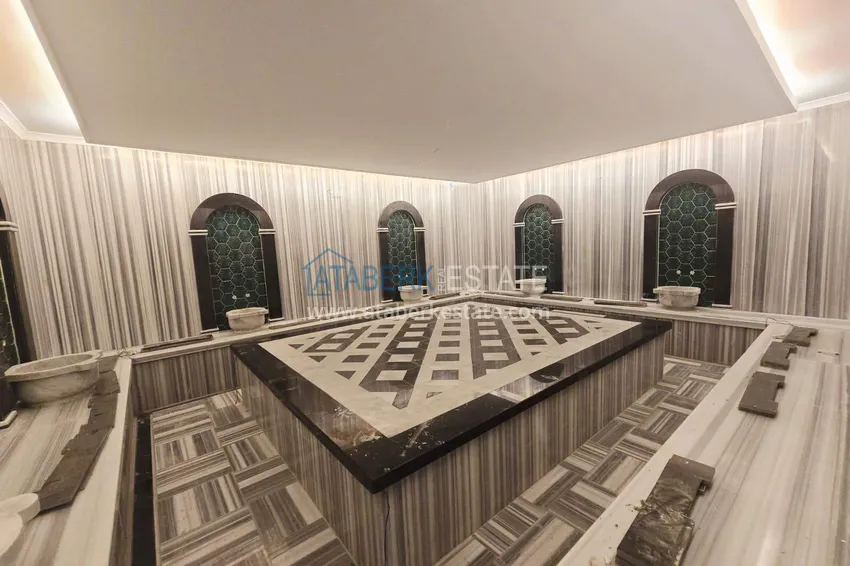 A new stylish investment project at the excavation stage in Oba, Alanya 30 