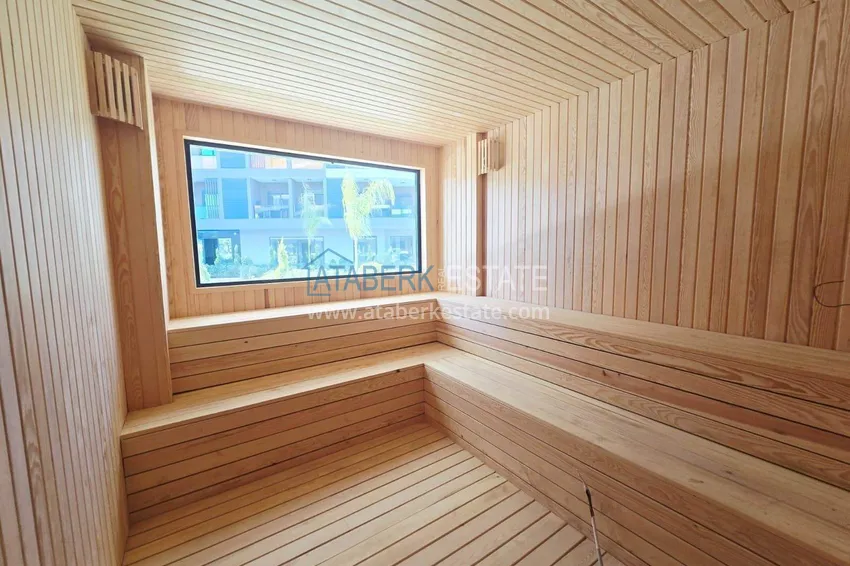 Finished 1+1 apartment in the Oba area - a residential complex on a hill 31 