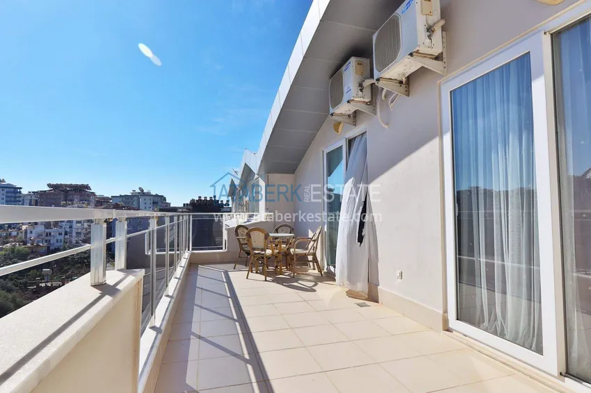 Purchase  5+1 duplex with separate kitchen in Tosmur - suitable for citizenship and residence permit 24 