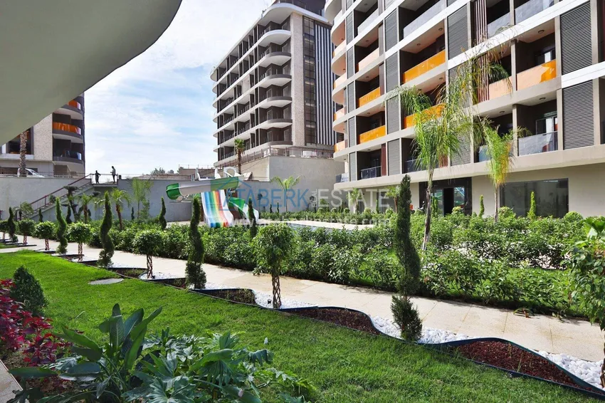 A new stylish investment project at the excavation stage in Oba, Alanya 13 