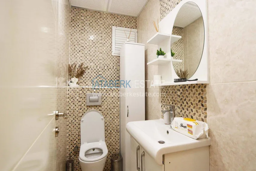 Purchase  5+1 duplex with separate kitchen in Tosmur - suitable for citizenship and residence permit 3 