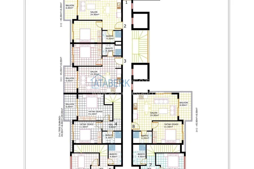 Buy cheap Modern premium residential complex in Oba, Alanya 3 